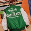 A’ja Wilson Gatorade Green & White Varsity Jacket