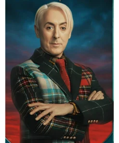 The Traitors US S4 Alan Cumming Mix Plaid Blazer