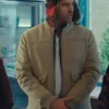 Sam TV Movie Exes of Christmas Past 2025 Alex Trumble Beige Jacket