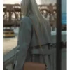 All Her Fault Dakota Fanning Leather Trench Coat