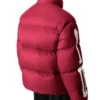 Men and Women Amiri Bones Down Red Puffer Jacket