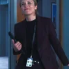 Claire Coffee FBI S08 Maroon Blazer