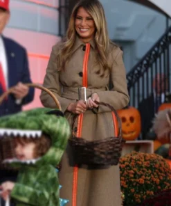 Melania Trump First Lady Annual Halloween 2025 Coat