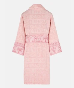 Baby Pink Versace Robe