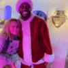 Blake Leeper Holiday Twist Santa Red Coat