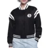 Brooklyn Nets Logo Varsity Satin Jacket