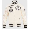 Classic Brooklyn Nets Retro Rib Jacket