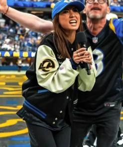 Brenda Song LA Rams Varsity Jacket