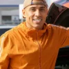 Los Angeles 2025 Chase DeMoor Orange Windbreaker Jacket
