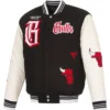 Gothic Chicago Bulls Varsity Jacket
