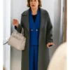 Christmas Above The Clouds 2025 Erin Krakow Grey Coat