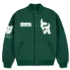Chromakopia Tour Green Varsity Jacket