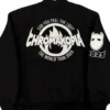 Chromakopia The World Tour 2025 Black Varsity Bomber Jacket