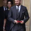 Investitures 2025 David Beckham Long Tail Black Blazer