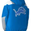 Detroit Lions Starter Pullover Hooded Half-Zip Jacket