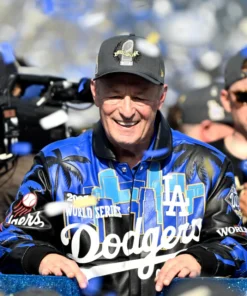 Stan Kasten 2025 Dodgers World Series Celebration Jacket