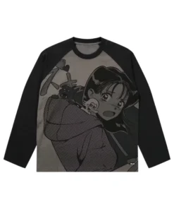 Dua Lipa Rear View Raglan Sweatshirt