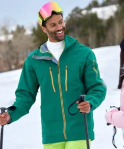 Finding Mr Christmas Green Ski Jacket