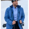 Finding Mr Christmas 2025 Blue Ski Puffer Jacket