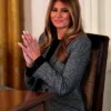First Lady Melania Trump Wool Blazer