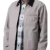Sean TV-Series Ghosts AU 2025 Rowan Witt Grey Cotton Jacket