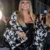 NYC 2025 Heidi Klum Empire State Building Halloween Party Wide Dolman Sleeves Geometric Jacket
