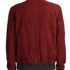 The Today Show 2025 Jared Harris Red Bomber Jacket