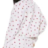 90 Day Fiance Happily Ever After S09 Jasmine Pineda Strawberry Print White Denim Jacket