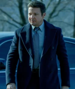 Mike McLusky Mayor of Kingstown Black Peacoat