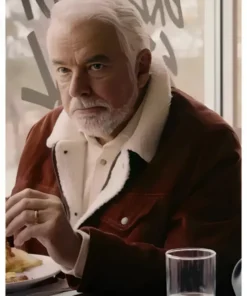 Don ‘Pop’ Phillips Movie All Is Merry & Bright 2025 John O’Hurley Shearling Corduroy Jacket