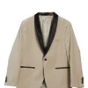 Finding Mr Christmas S02 Jonathan Bennett Satin Lapel Collar Velvet Blazer