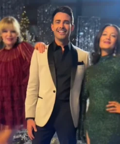 Jonathan Bennett Finding Mr Christmas S02 Blazer