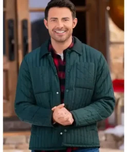 Finding Mr. Christmas Jonathan Bennett Green Jacket