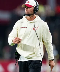 Arizona Cardinals Natural 2025 Rivalries Collection Jonathan Gannon Standard Issue Sideline Dri-FIT Hoodie