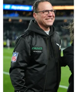 Philadelphia Eagles Josh Shapiro Black Bomber Jacket