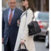The Intern Anne Hathaway Off White Coat