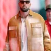 Travis Kelce Chiefs Orange Jacket