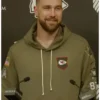 Travis Kelce Chiefs Salute to Service 2025 Pullover Hoodie