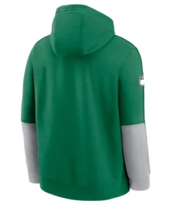 Philadelphia Eagles Nike Kelly Green Sideline Team Club Hoodie
