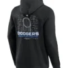 World Series Champions Los Angeles Dodgers 2025 Signature Team Roster and Trophy Graphics Black Hoodie
