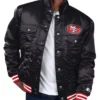 San Francisco 49ers Levi’s x Starter Satin Full-Snap Trucker Jacket