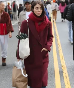 Caylee Cowan Los Angeles 2025 Double-Breasted Coat