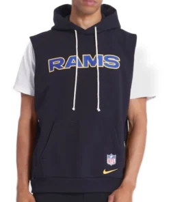 LA Rams 2025 Rivalries Sideline Sleeveless Hoodie