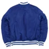 MA-1 Alpha Industries x Los Angeles Rams New Era Blue Full-Zip Bomber Jacket