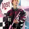 MGK F1 Grand Prix of Las Vegas Black Leather Jacket