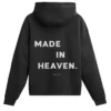 Made in Heaven Black Pullover Hoodie