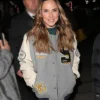 Melanie C Grey Bomber Jacket