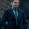 Jeremy Renner Mayor of Kingstown S04 Mike McLusky Black Double -Breasted Wool Peacoats