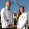 Australia Milano Cortina 2026 White Blazer