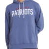 New England Patriots Storm Blue 2025 Rivalries Hoodie